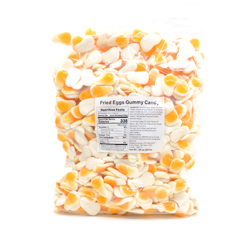 Bulk gummy eggs