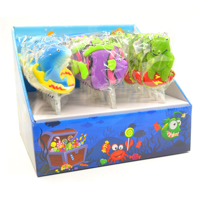 Sea creatures lollipops